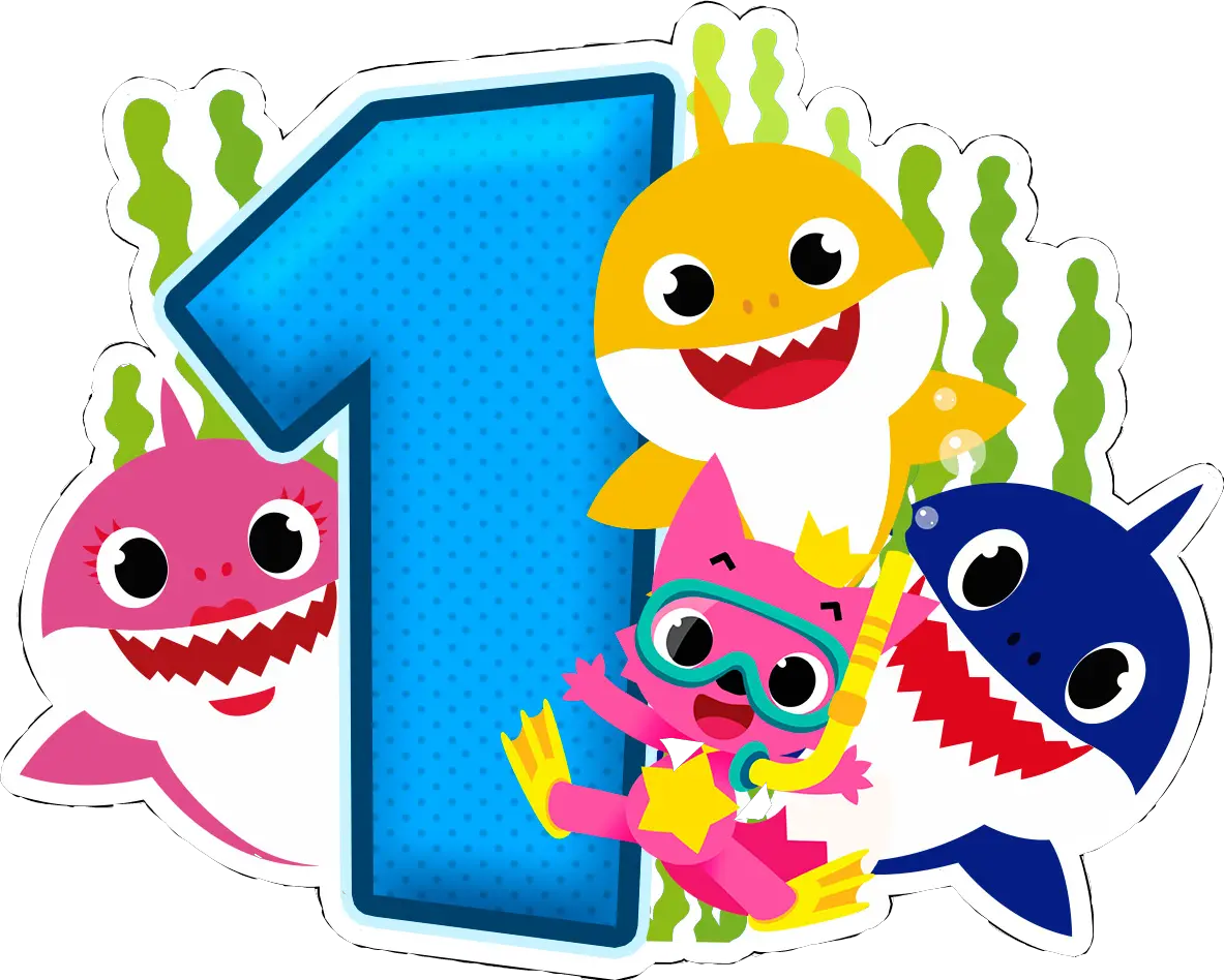  Babyshark Baby Shark Stickers