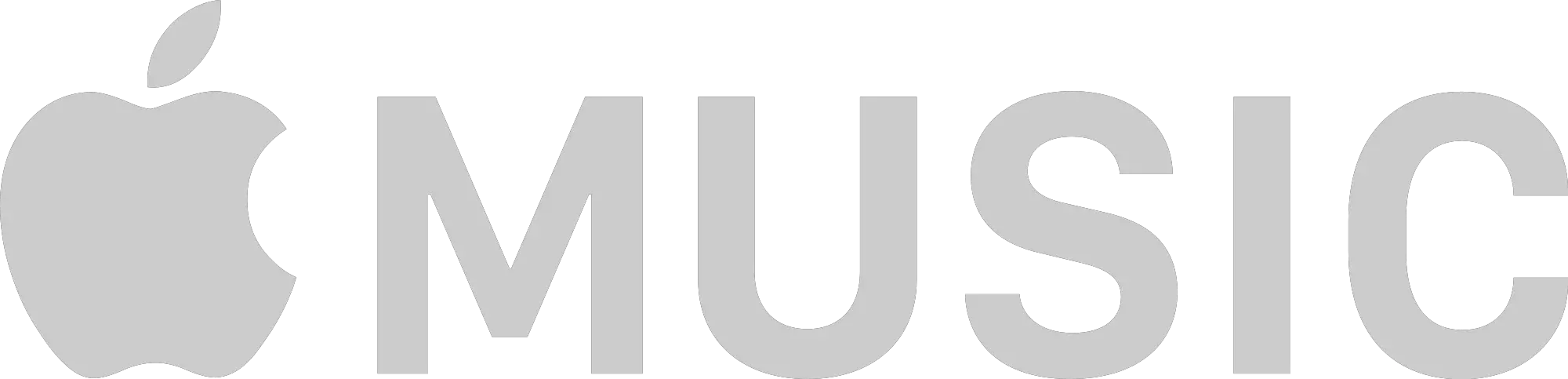  Apple Music Logo White
