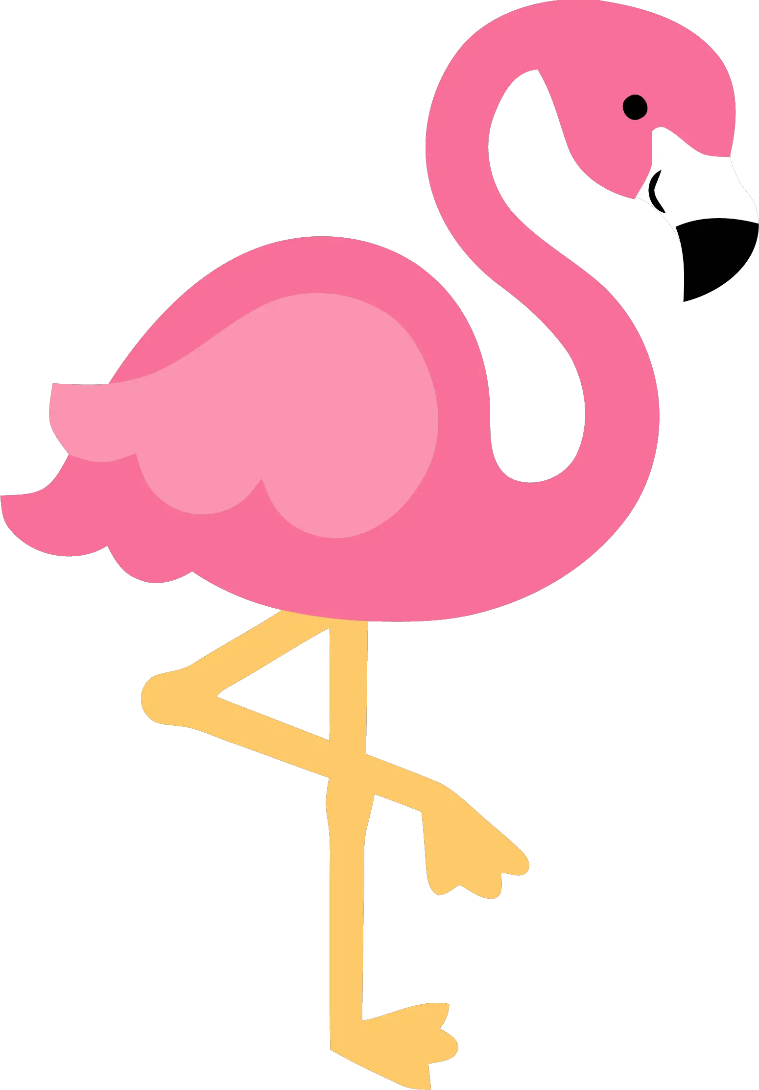  Cute Flamingo Clipart