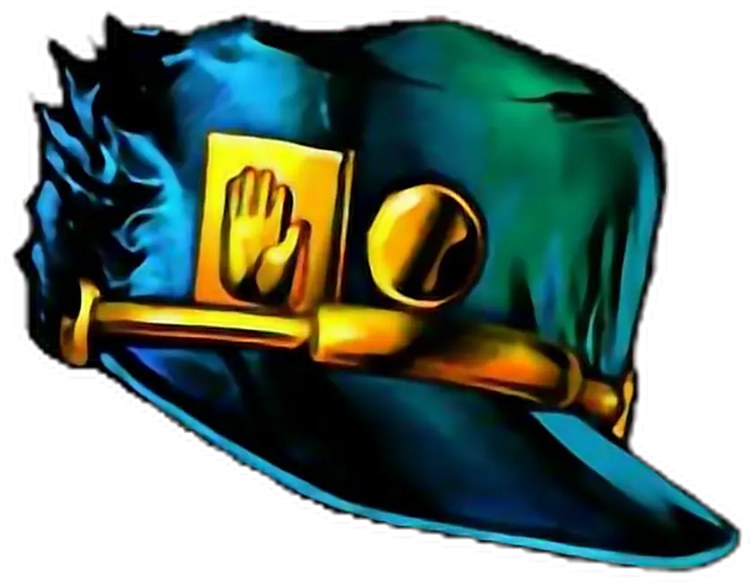  Jotaro Hat Transparent Background