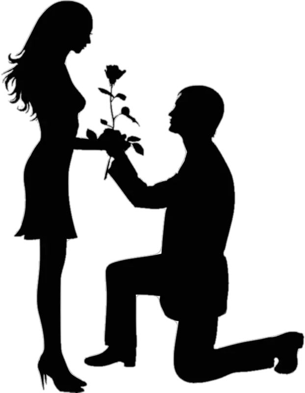  Propose Couple On Valentine Day Transparent Png Images Love Boy And Girl Png