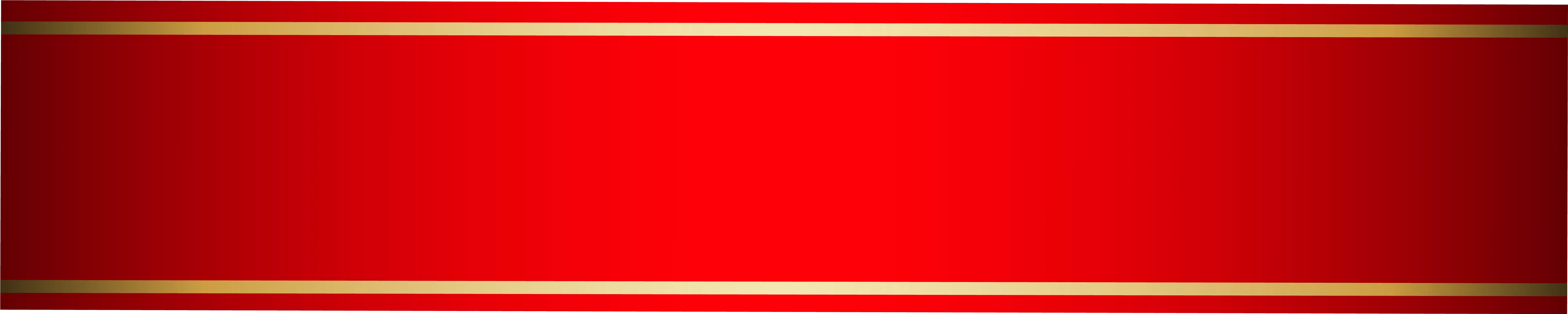  Decorative Clipart Header Red Gold Ribbon Png