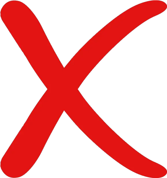 Cross Brush Png Wrong Red Cross Png