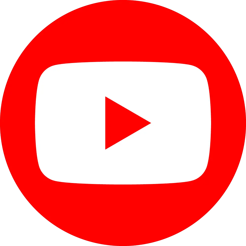  Youtube Red Circle Youtube Circle Icon Png