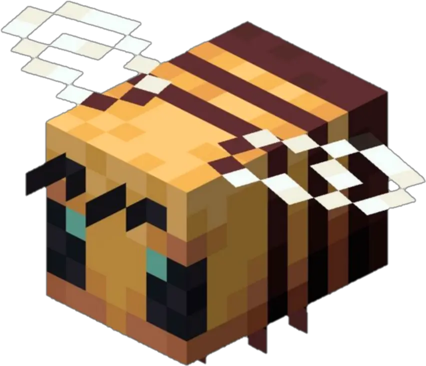  Bee Minecraft Bee Png