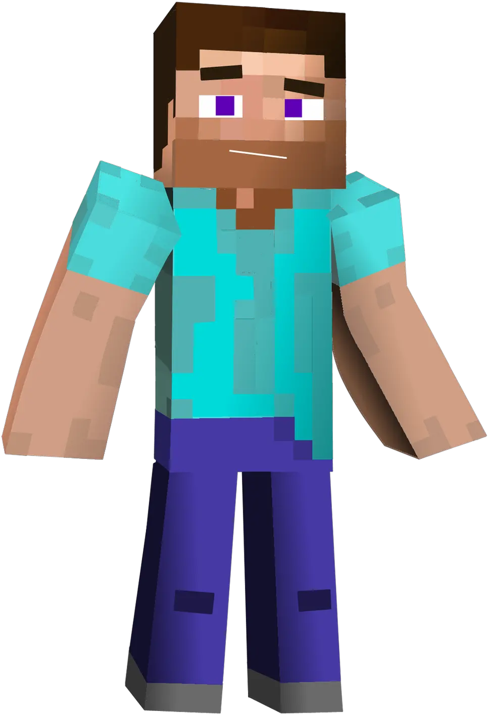  Minecraft Steve Png Steve Minecraft 3d