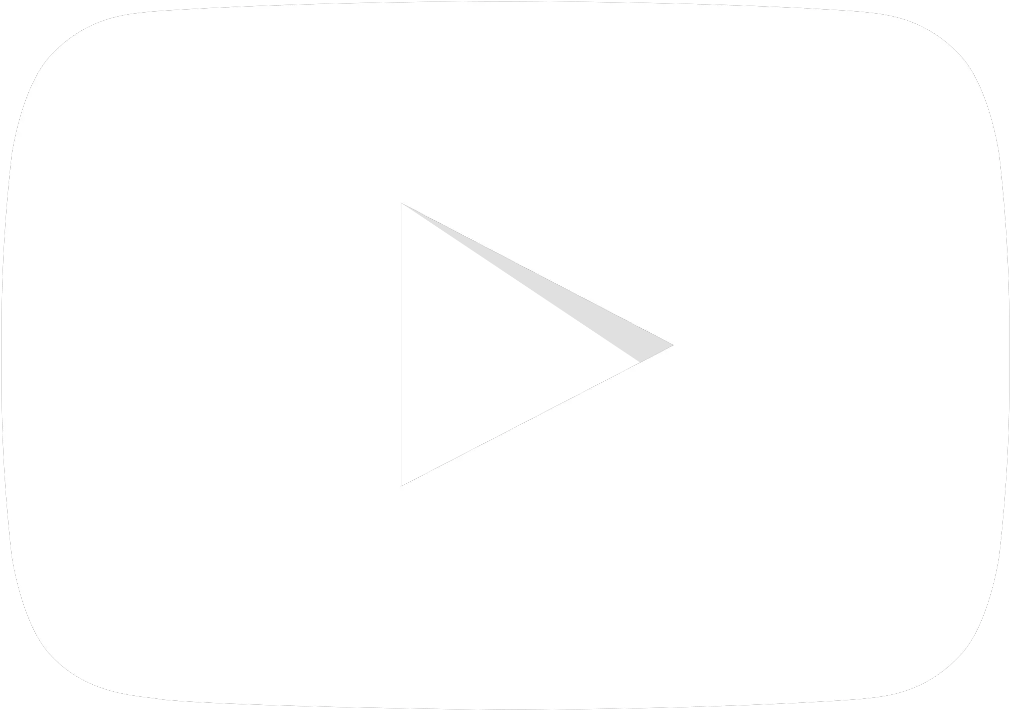 White Youtube Play Button Png Youtube Play Icon White Png