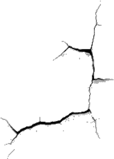  Hole Cracked Cracking Cracks Ground Overlay Cracked Png