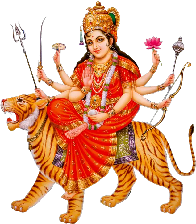  Sheran Wali Mata Png Free Download Durga Maa Png Hd