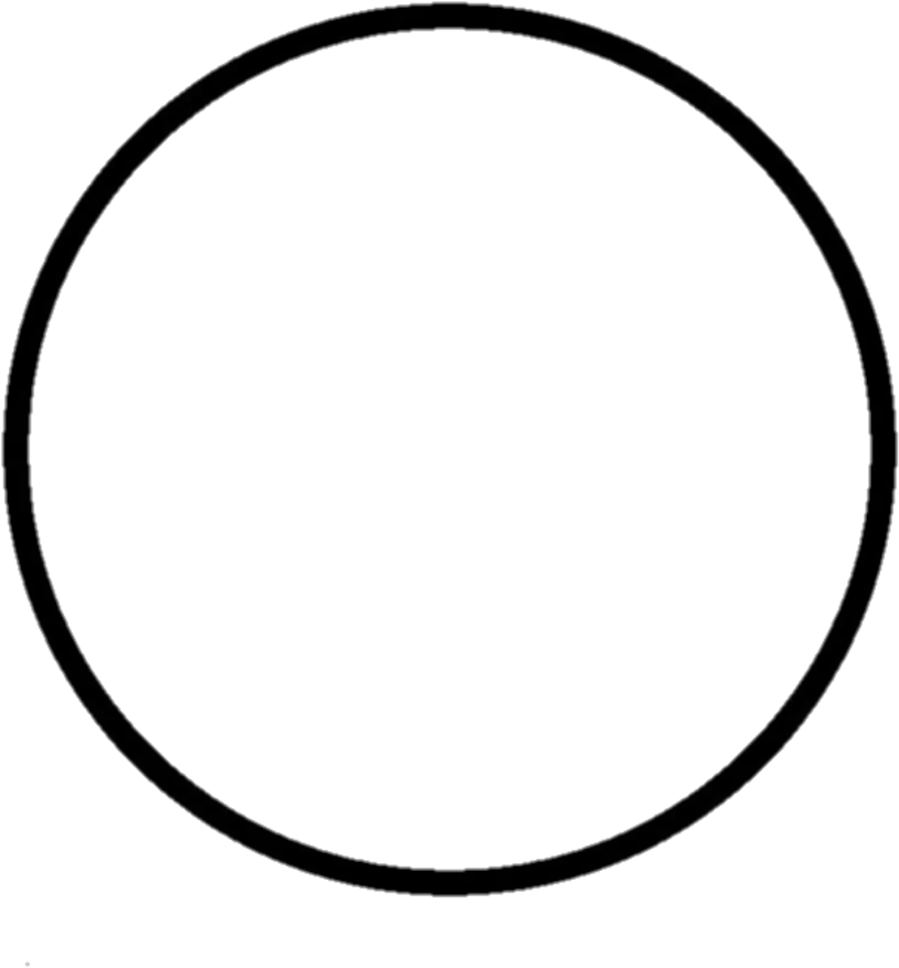  picsart Black Lined Circle