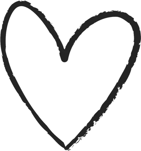  Transparent Heart Doodle Png Hand Drawn Heart Icon