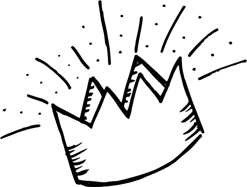  Crown Doodle Png
