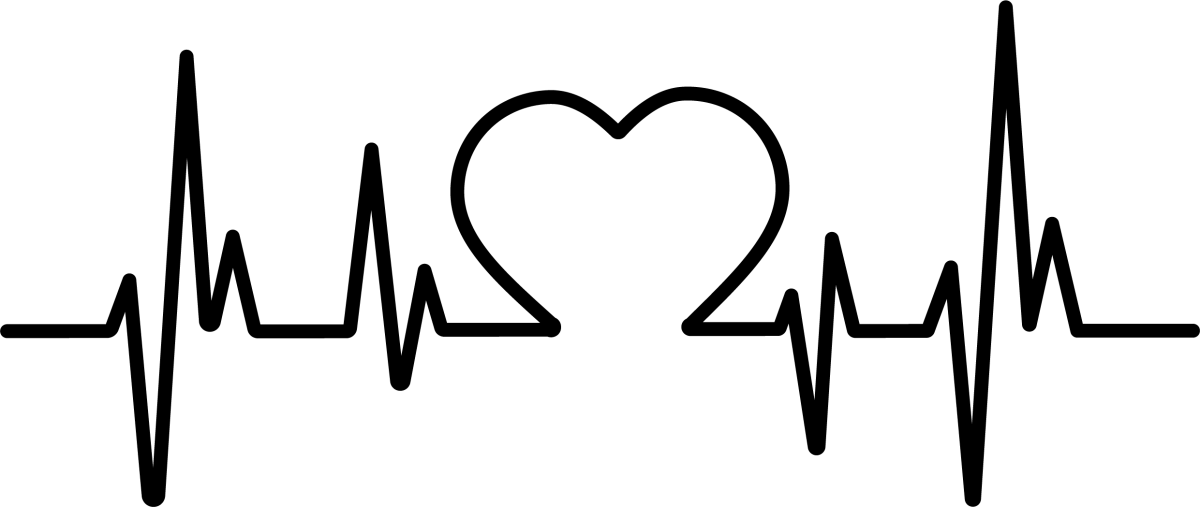  Black Heart Beat Png