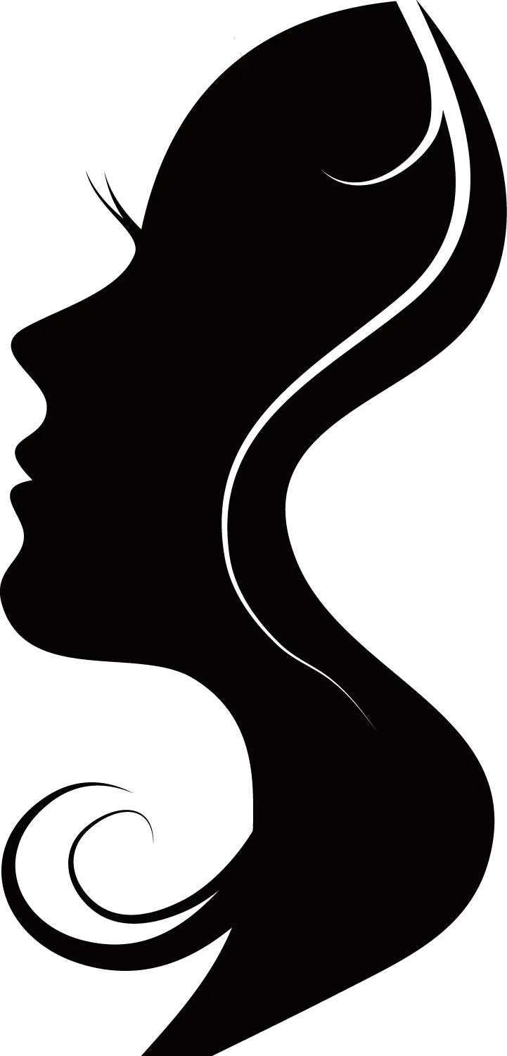  Silhouettes Woman Silhouette Free Frame Clipart Woman Side Face Silhouette Vector