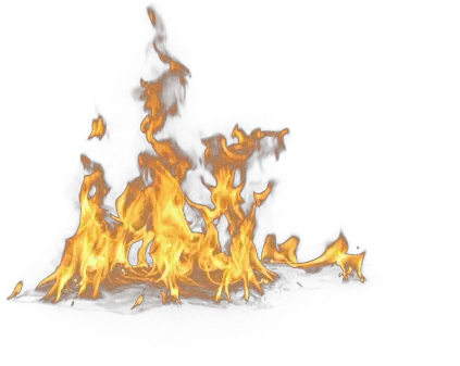  Flame Little Fire Png Image Fire On Ground Transparent