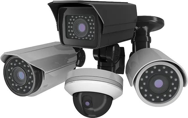 Cameras-trans Transparent Cctv Camera Png