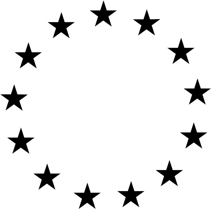  13 Star Circle Png