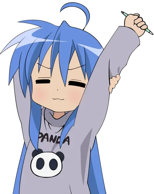  Lucky Star Anime Png