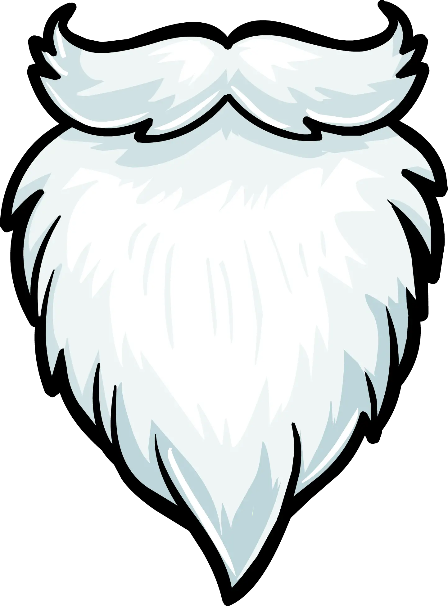  Beard Clipart Plain Santa Claus Beard Png