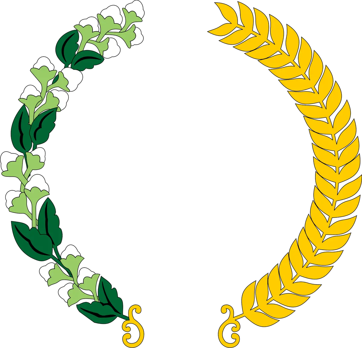 Lambang Padi Dan Kapas Png