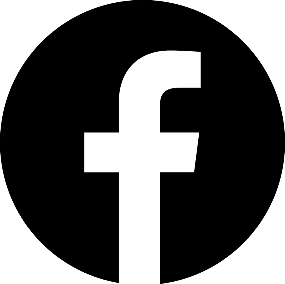  Transparent Round Logo Png Round Facebook Icon Png