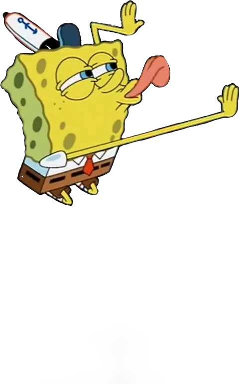  Spongebob Lick Png Spongebob Licking Transparent