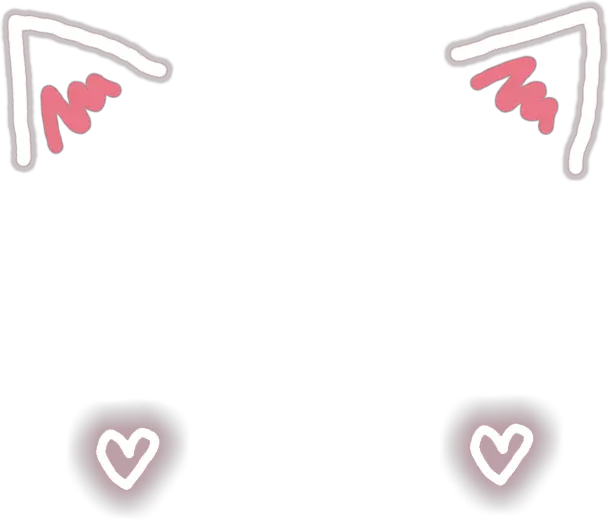  overlay cute cat filter Cat Ears Transparent Png