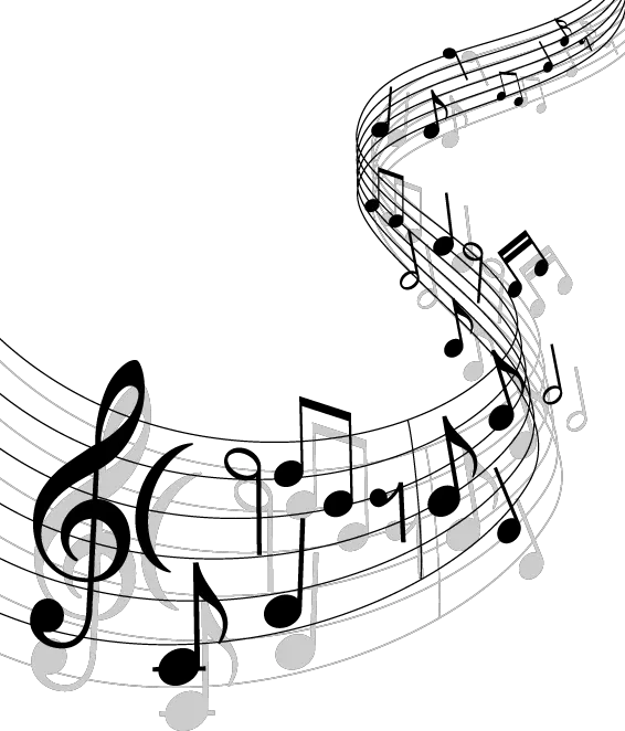  Music Clipart Drawing Transparent Background Music Notes Png