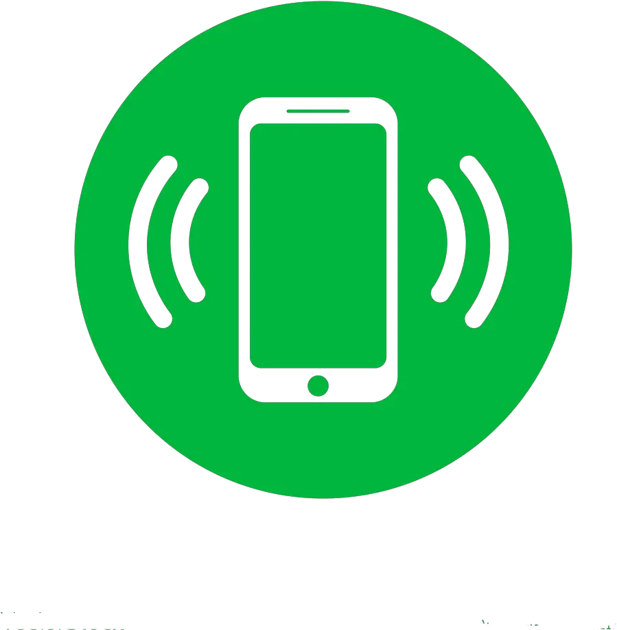  Mobile Phone Icon Circle