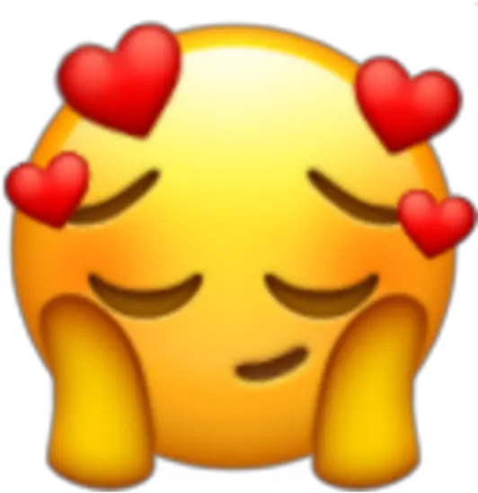  Cute In Love Emoji Aesthetic