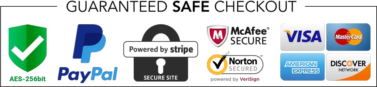  Guaranteed Safe Checkout Badge