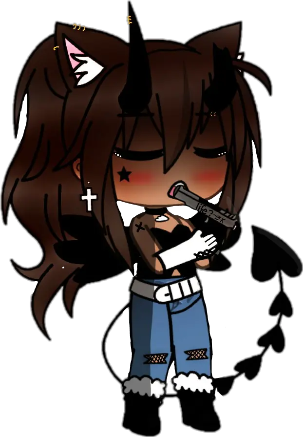  Done ^ - Gacha Life Wolf Girl Cute