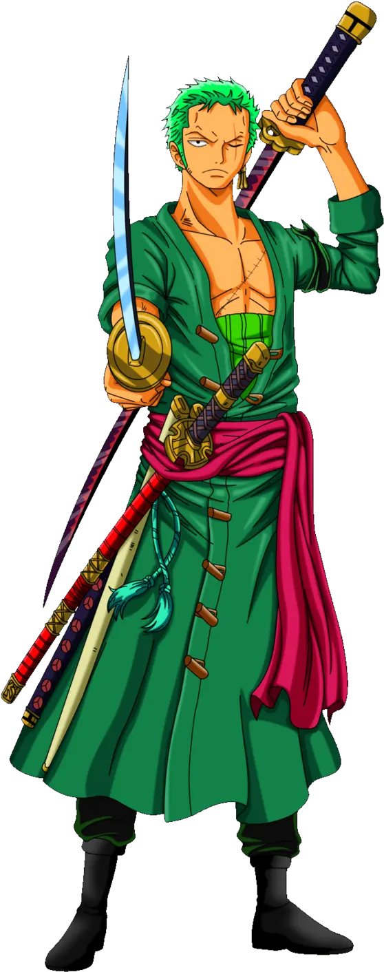  Transparent Zoro Png One Piece Zoro Outfit