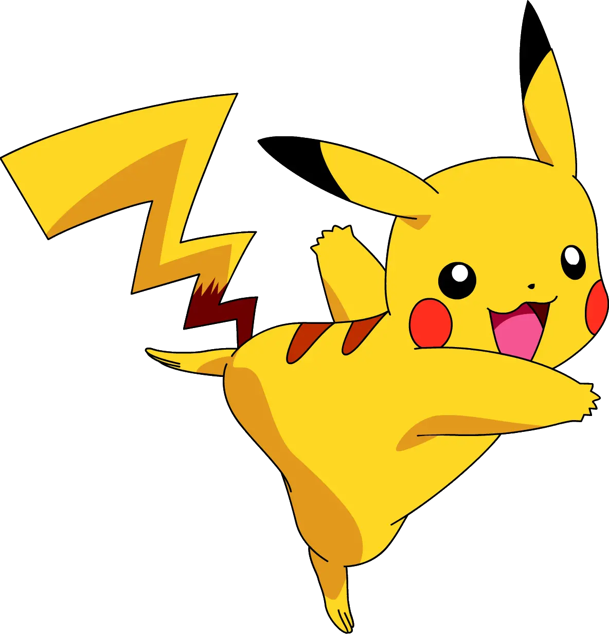  Pikachu Anime Pokemon Png Image Transparent Background Pikachu Png