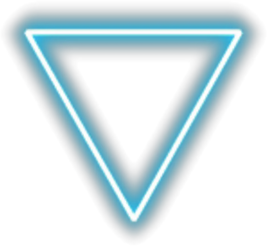 freetoedit neon blue triangle Blue Neon Triangle Transparent