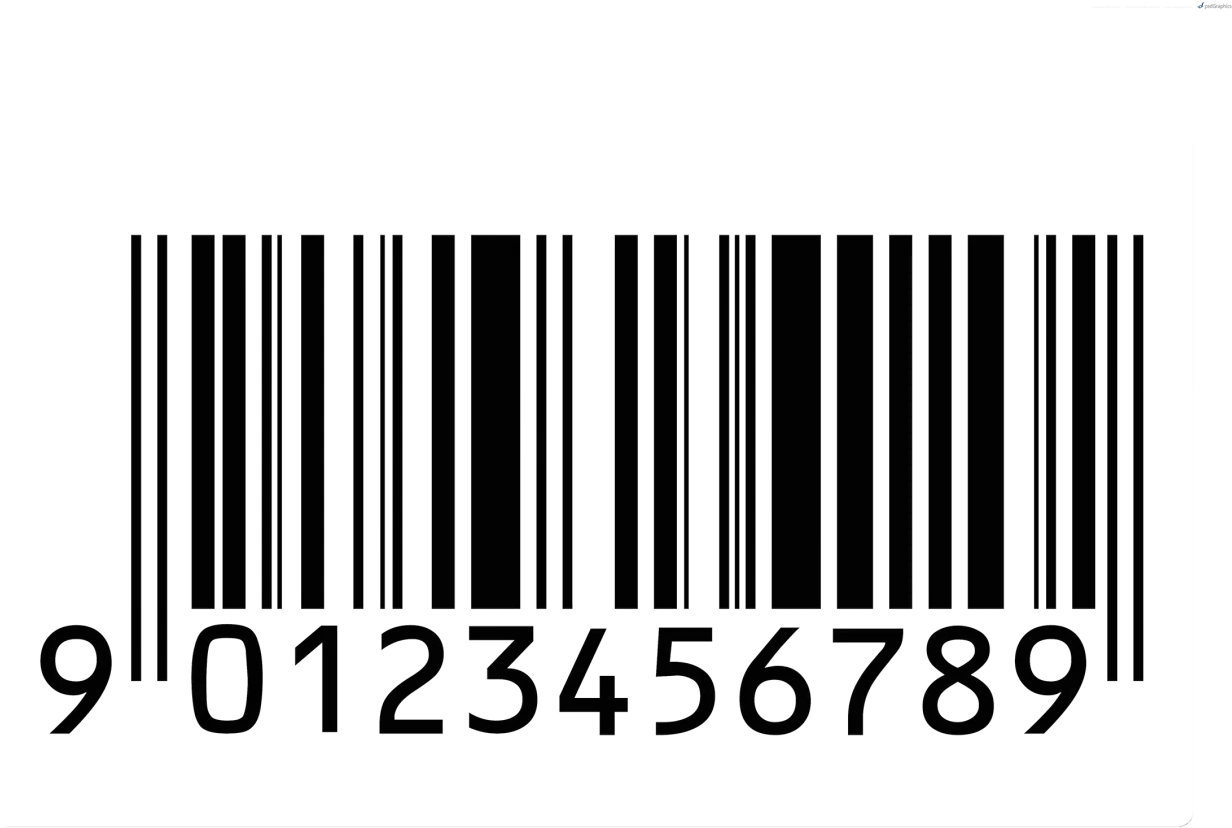  Transparent Magazine Barcode Png