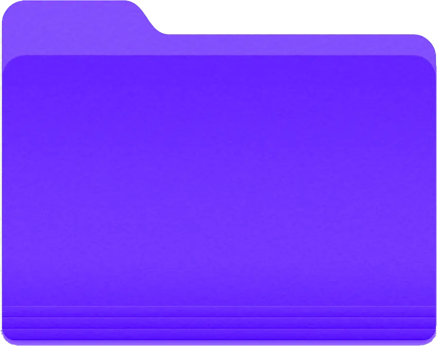  Mac Purple Folder Icon