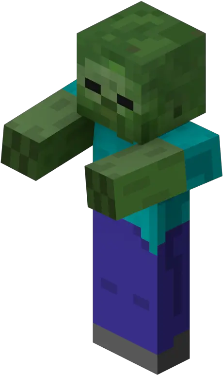  Minecraft Zombie Png Minecraft Zombie