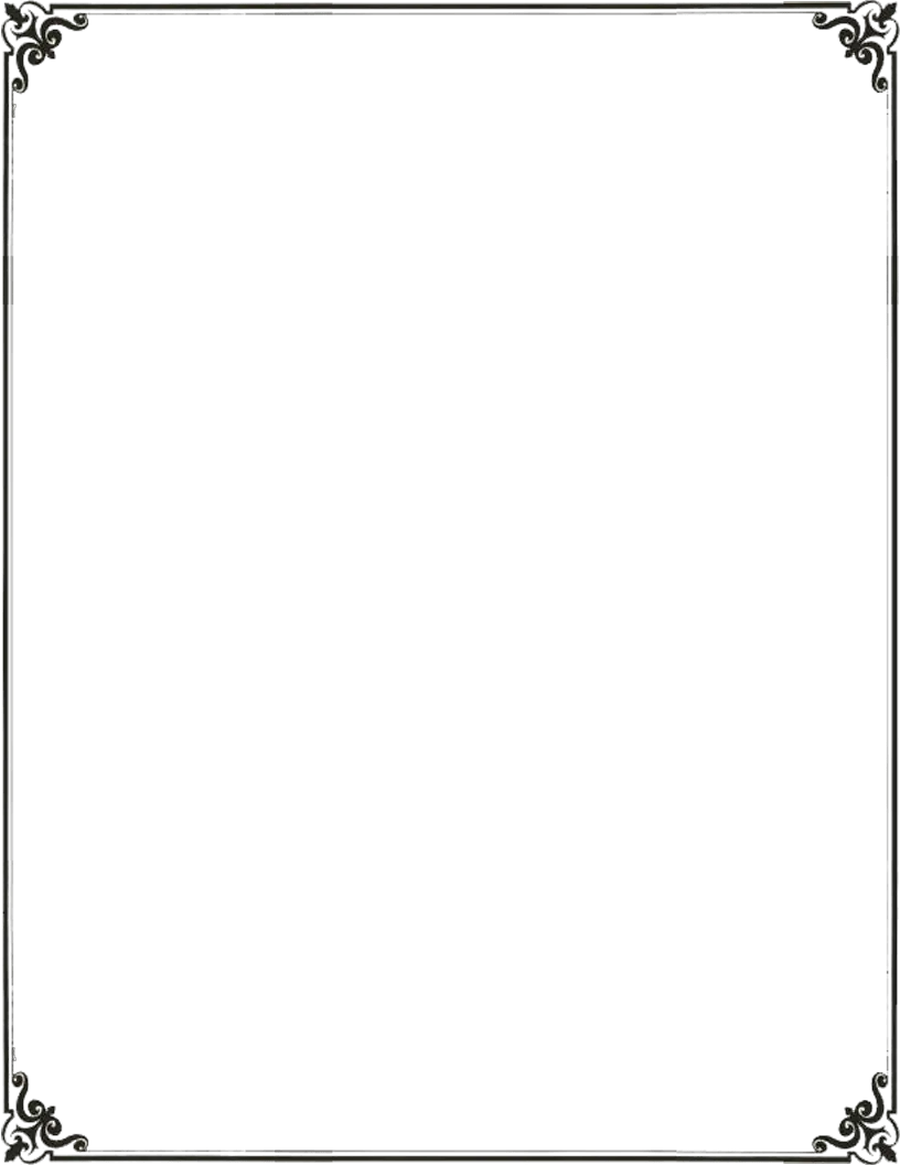  Art Nouveau Border Black Borders For Certificates Simple