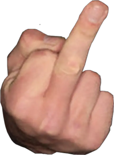  Middle Finger Png Middle Finger Hand Png