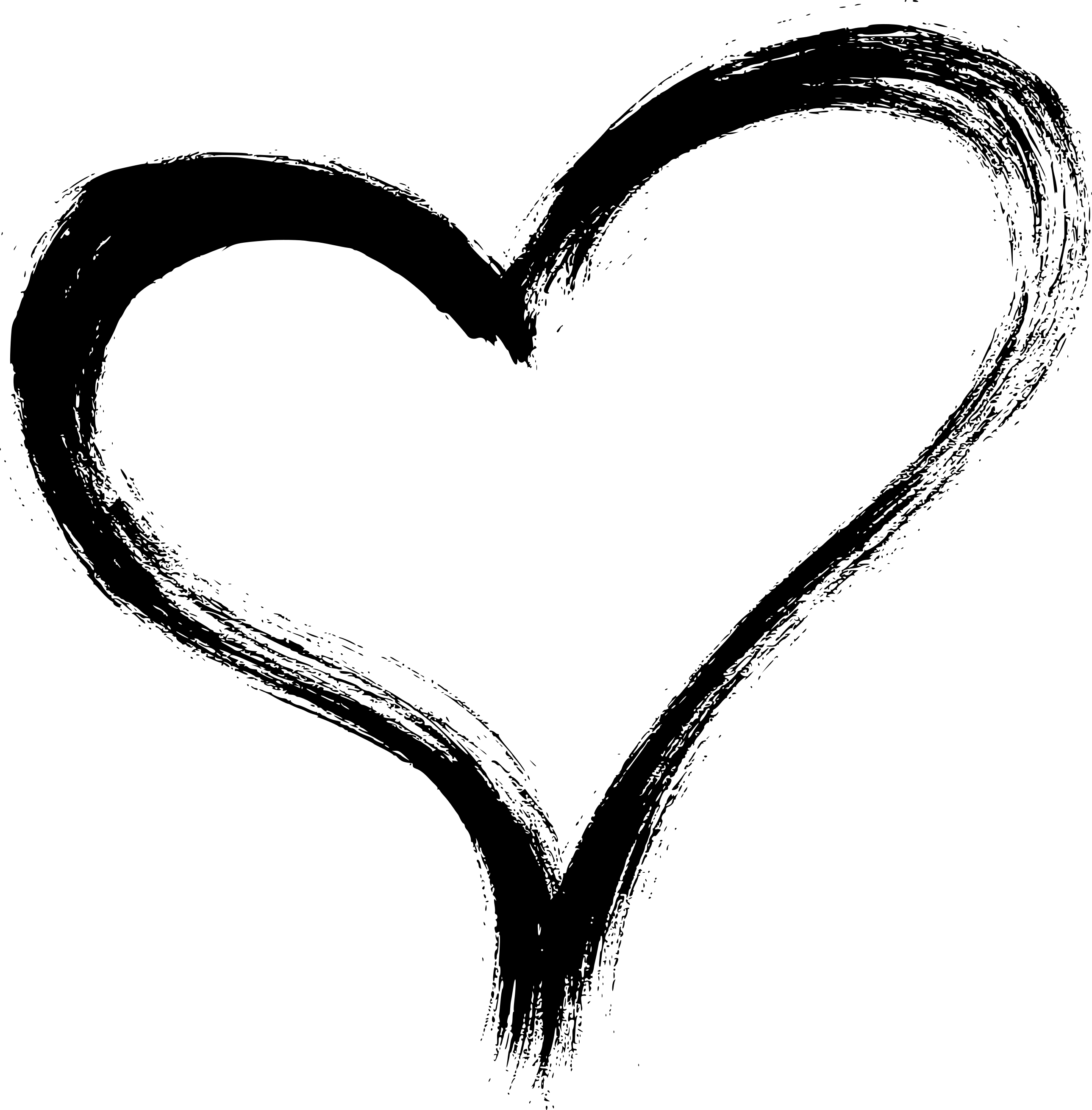  Transparent Heart Drawing Png