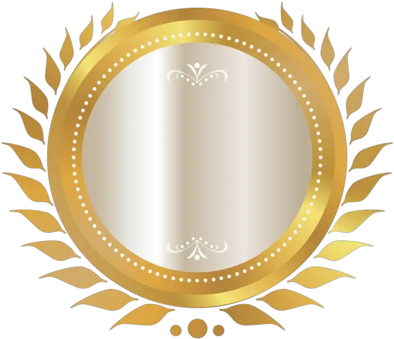  Gold Circle Logo Png