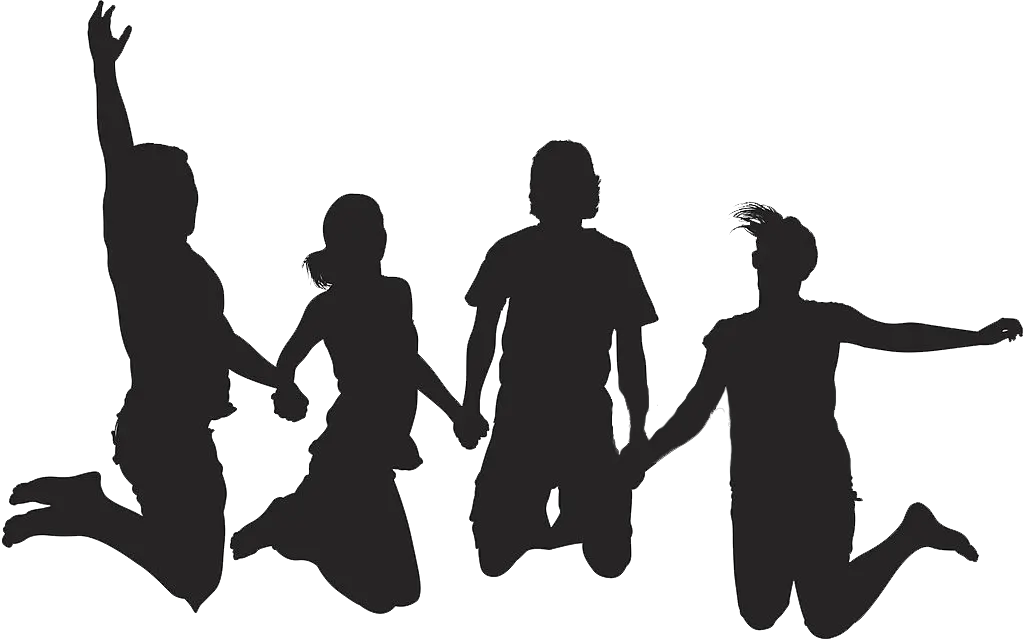  Black Shadow Friends Png