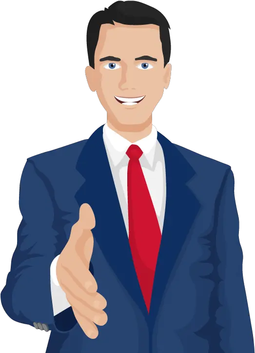  Businessman Vector Characters Png Download Cartoon Business Man Png