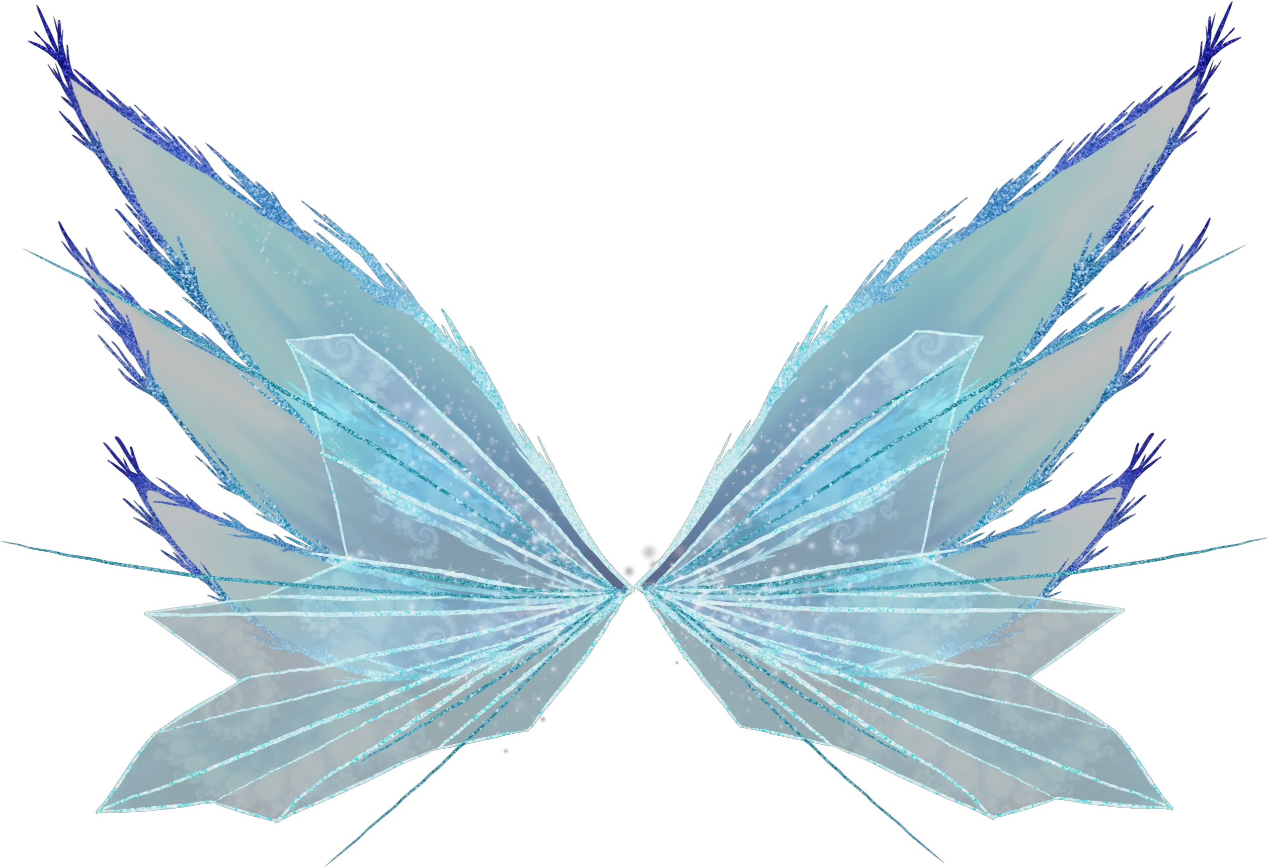  wings nightangle butterfly wing angle new polygoneffect Blue Transparent Butterfly Wings