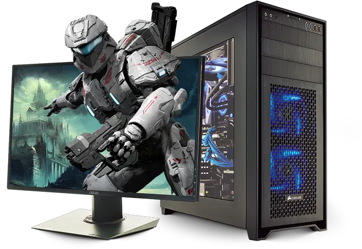  Transparent Computer Png Gaming Pc Transparent Png