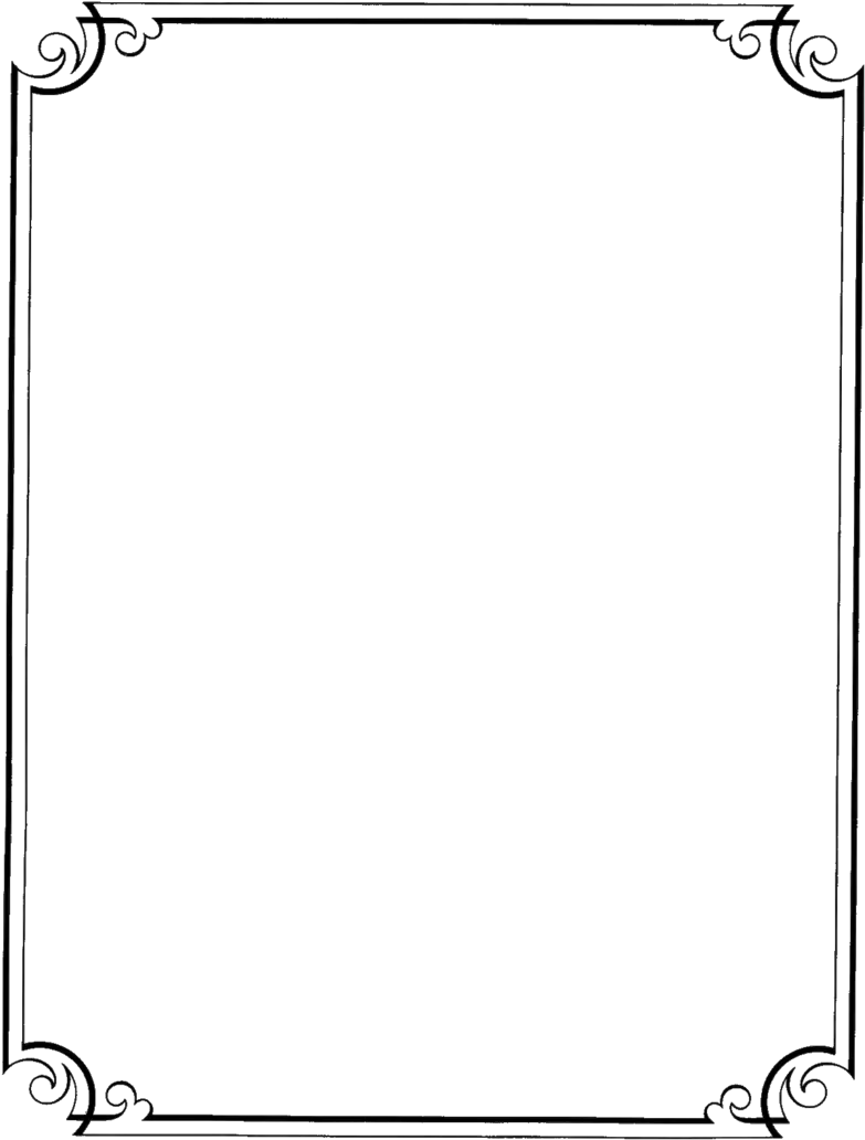  Page Border Design In Black And White