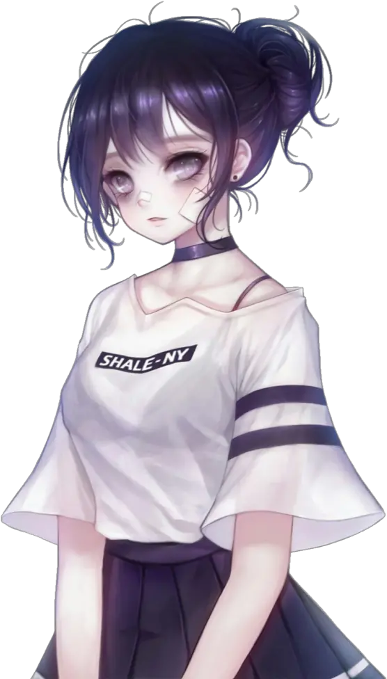  anime angel animegirl animes manga аниме halloween Sad Anime Girl Png