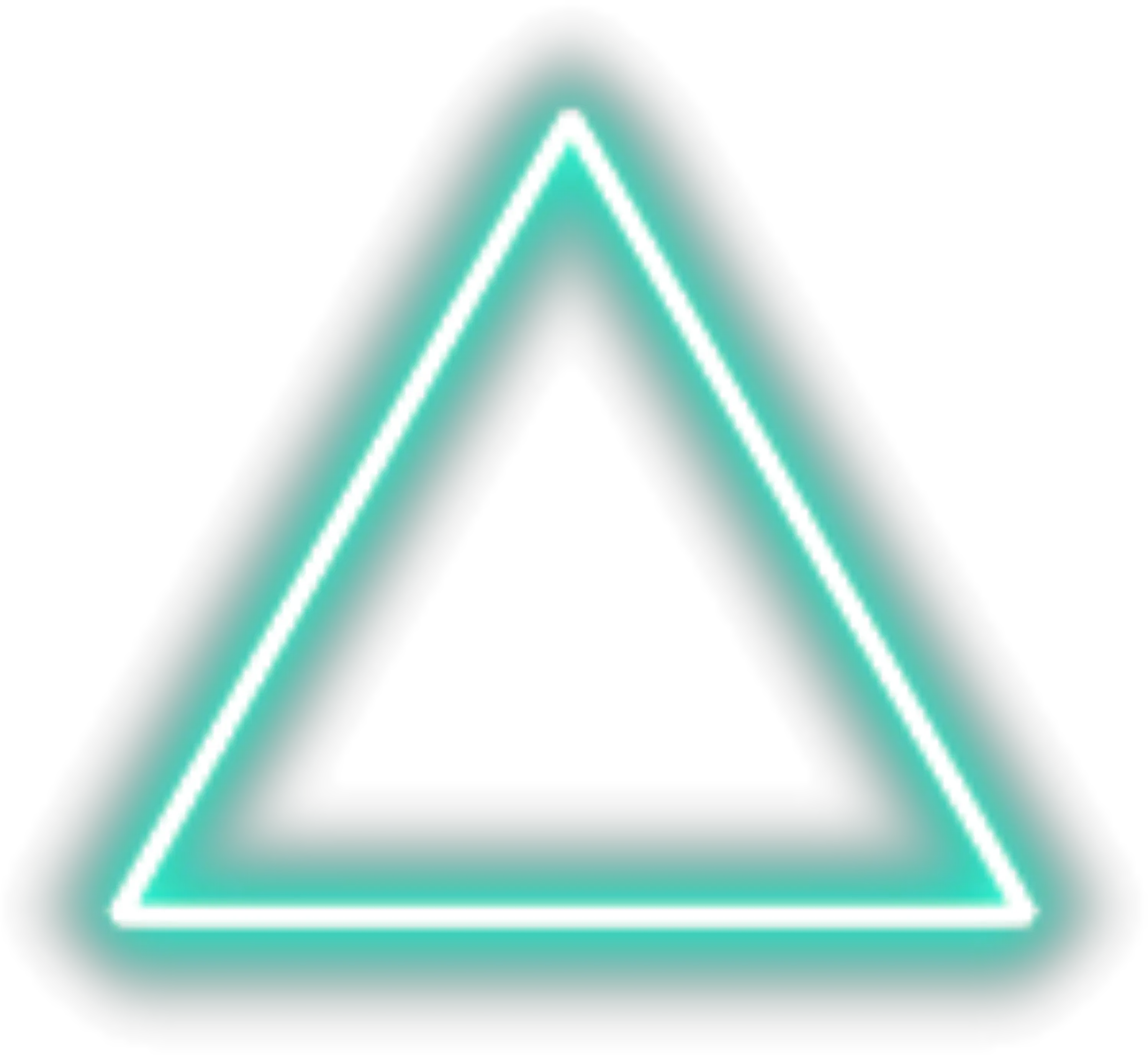  teal turquoise neon triangle border png freetoedit Playstation Triangle Square Circle X