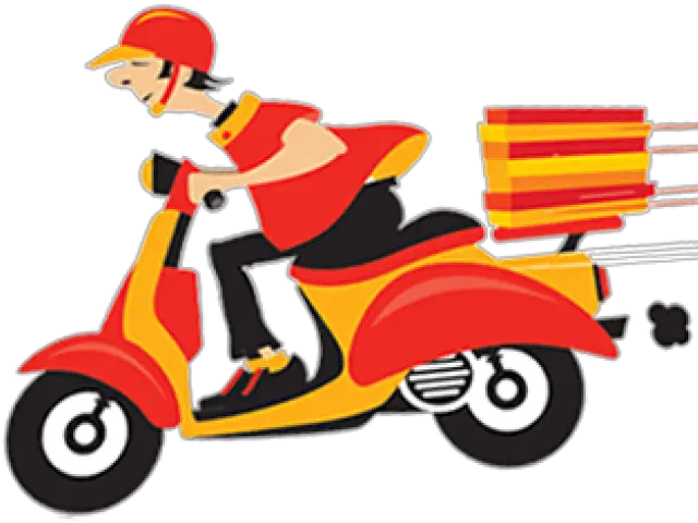  Transparent Scooter Clipart Free Home Delivery Logo Png